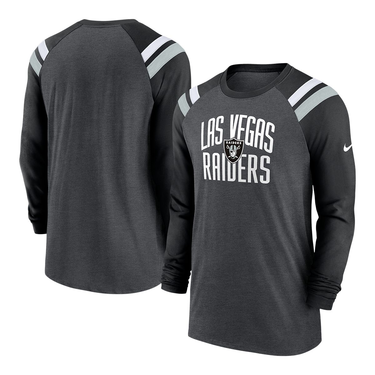 Las Vegas Raiders NFL Mens Rash Guard Short Sleeve Swim Shirt