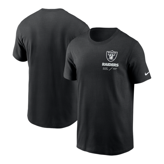 Pro Standard Las Vegas Raiders Warm Up T-Shirt - Men's T-Shirts in Black