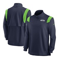 Seattle Seahawks Nike Quarter Zip Nylon Jacket Composite_or_Mixed
