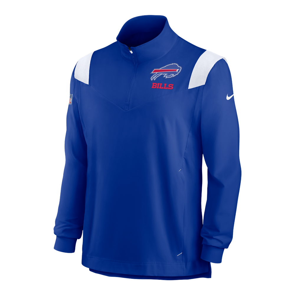 Buffalo Bills NFL Mens Rash Guard Long Sleeve Swim Shirt