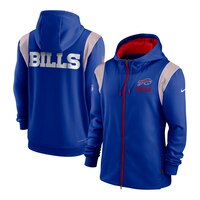 Buffalo Bills Nike Therma Full Zip Hoodie Composite_or_Mixed