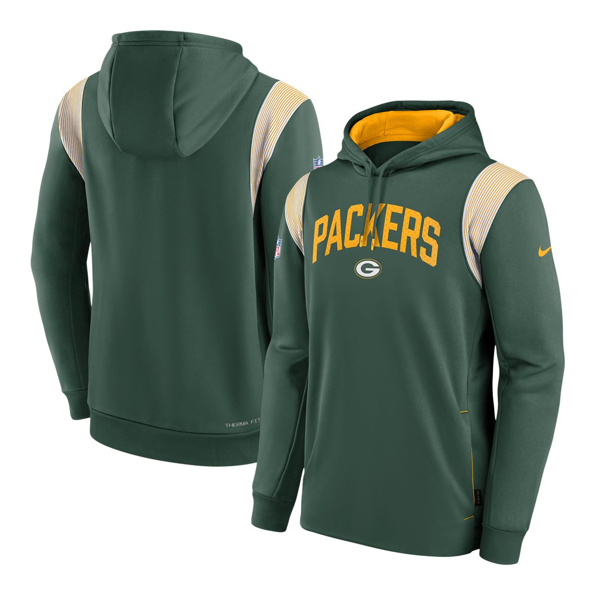 Green Bay Packers Nike Therma Pullover Hoodie | SportChek