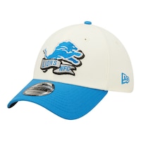 Detroit Lions New Era 39THIRTY Sideline Cap Front_Three_Fourths_Angled_Left