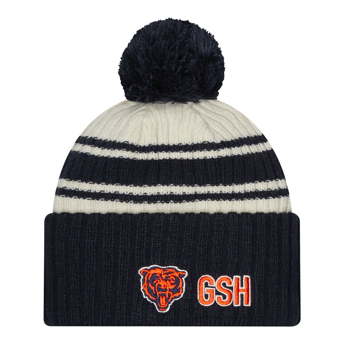 '47 Brand Chicago Bears Calgary Cuff Knit Pom Beanie Hat