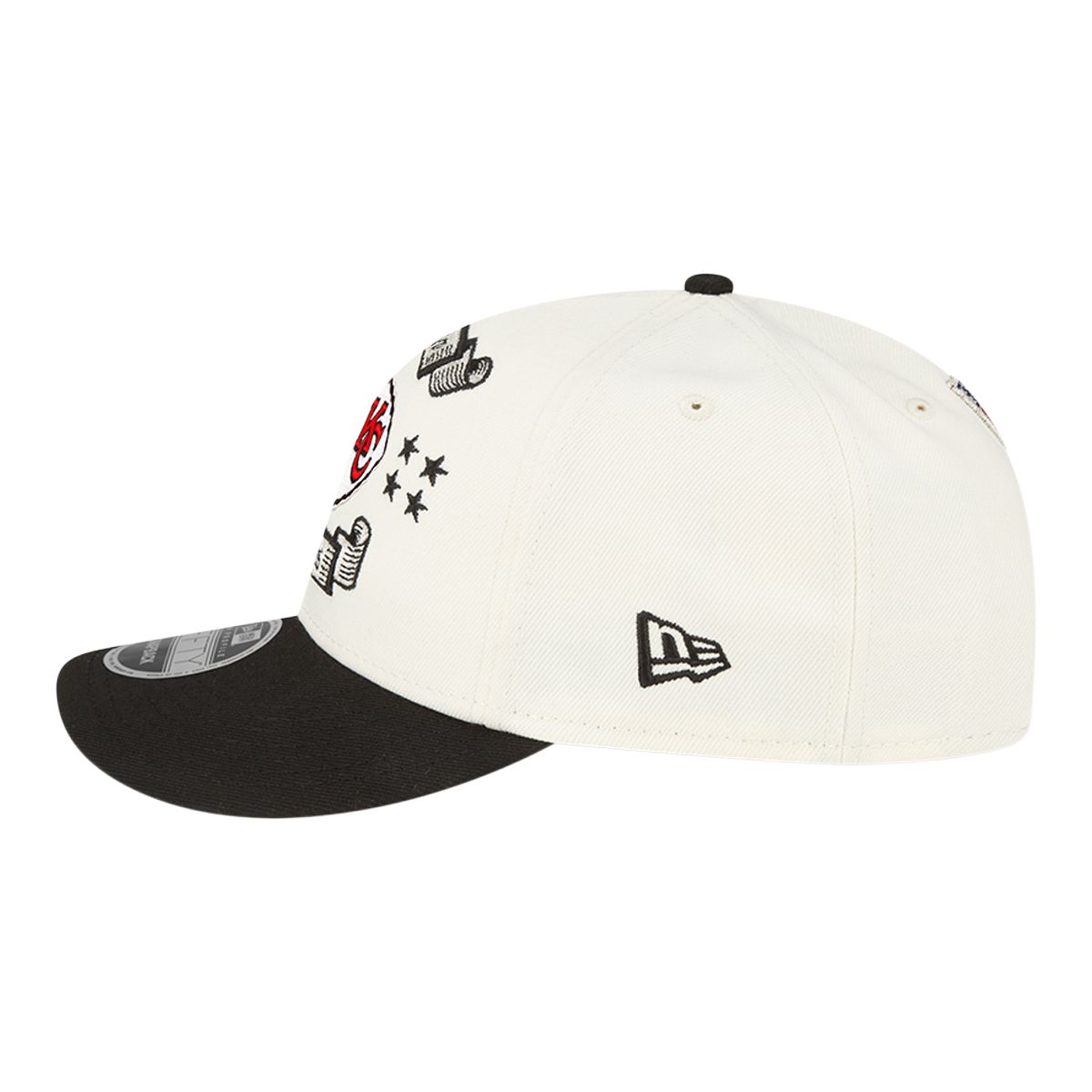 Kansas City Chiefs New Era Super Bowl LVII Champions Hat Side_Left
