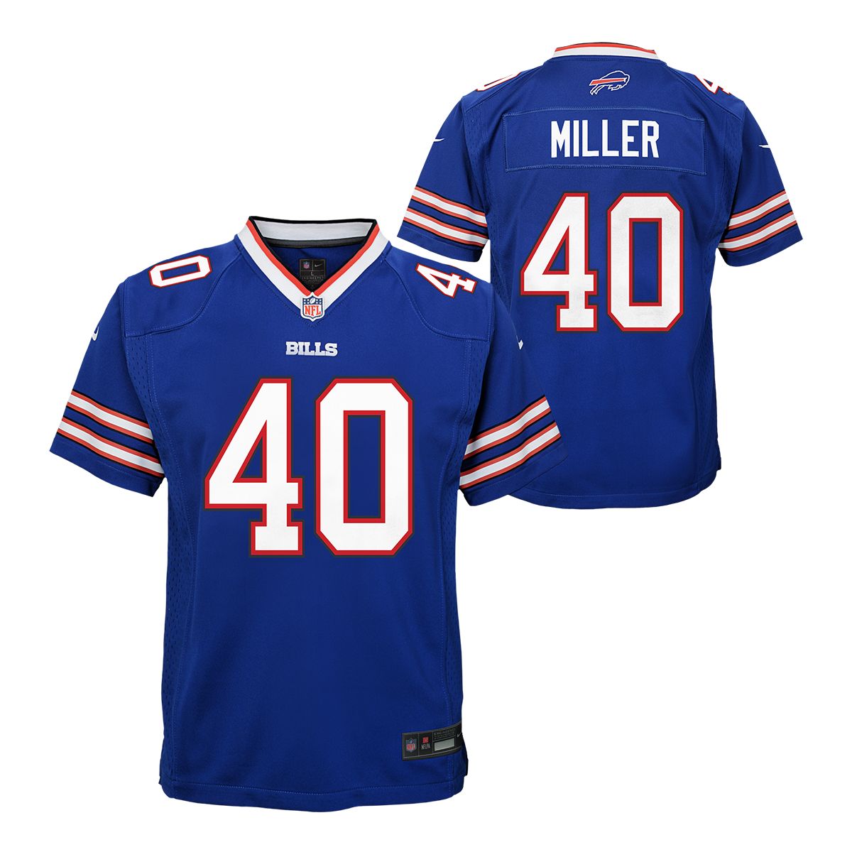 Buffalo Bills Nike Youth Von Miller Game Jersey