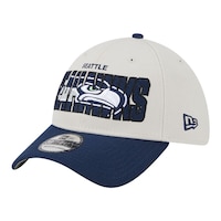 Seattle Seahawks New Era 39THIRTY 23 Draft Cap Front_Angled_Left
