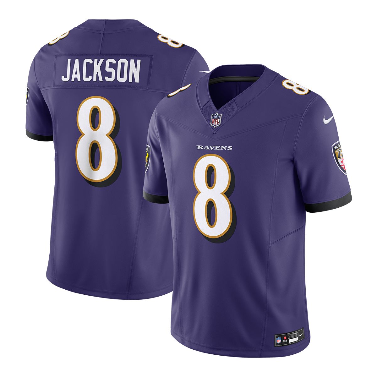 Baltimore Ravens Nike Lamar Jackson Limited Jersey