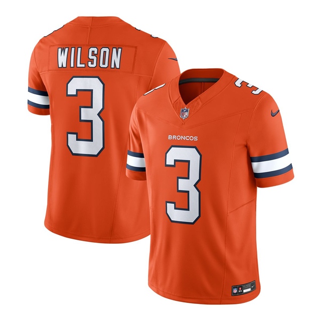 Denver Broncos Nike Russell Wilson Limited Jersey