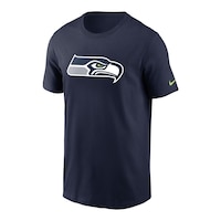 Seattle Seahawks Nike Logo Essential T Shirt Front_Angled_Left