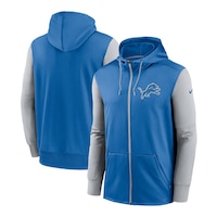Detroit Lions Nike Therma Full Zip Hoodie Composite_or_Mixed