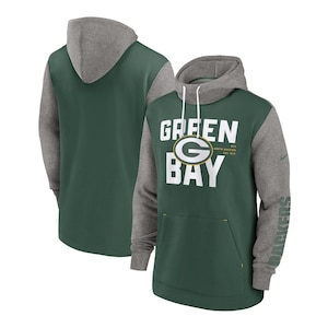 Green Bay Packers Nike Color Block Hoodie