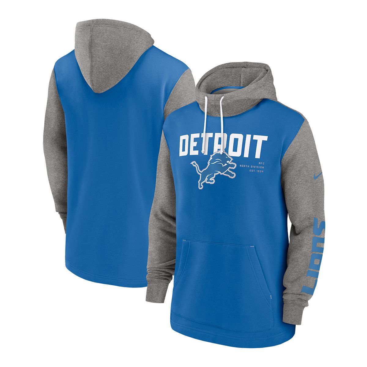 Nfl lions clearance sweatshirt