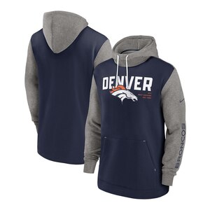 Denver Broncos Nike Color Block Hoodie
