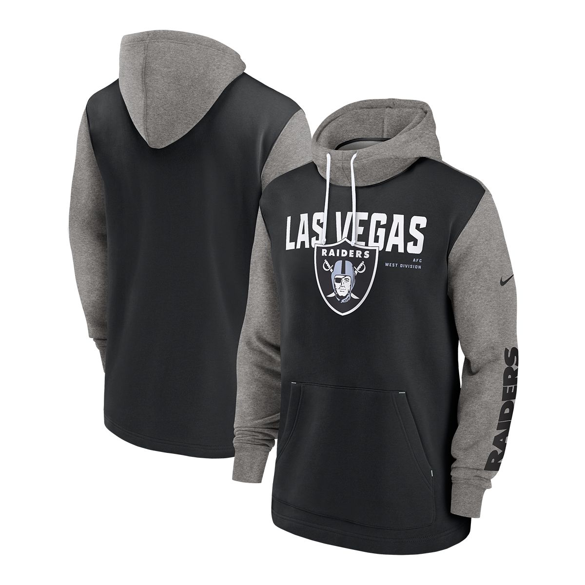 Las Vegas Raiders Nike Color Block Hoodie | SportChek