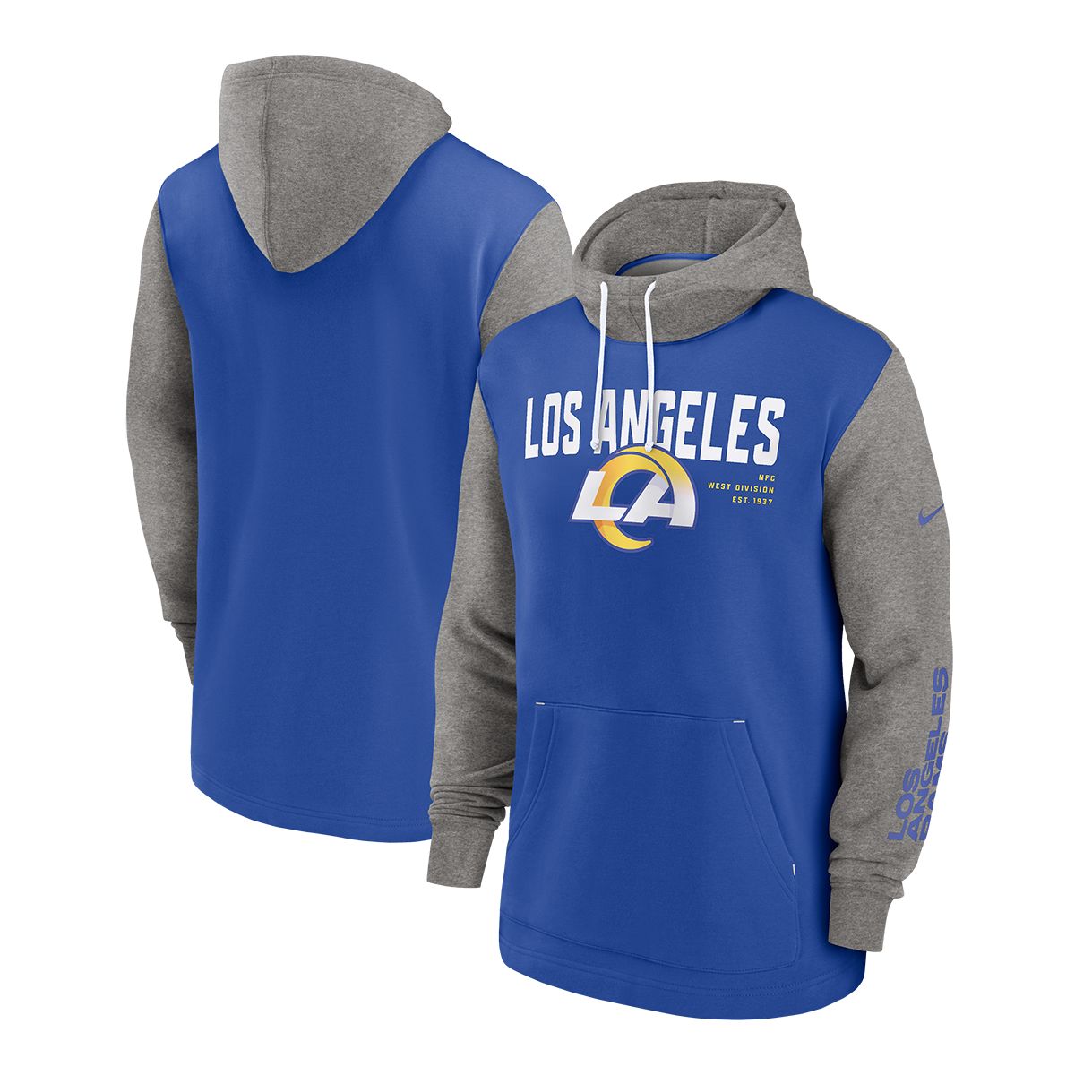 La rams hoodie discount nike