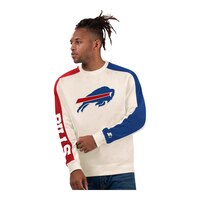 Buffalo Bills Starter Stadium Sweatshirt Front_Three_Fourths_Angled_Left