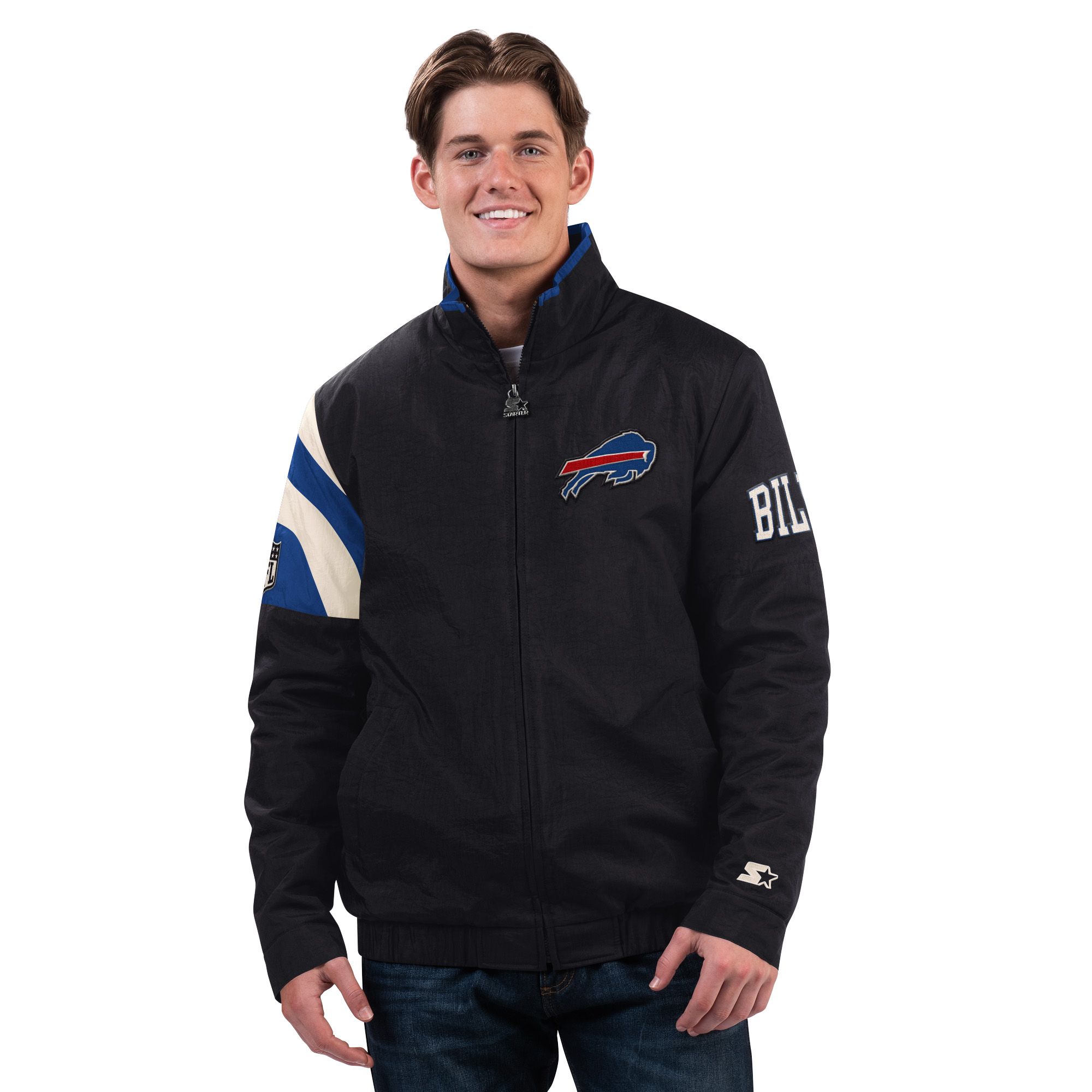 Image of Buffalo Bill Fanatics Zone Blitz Jacket