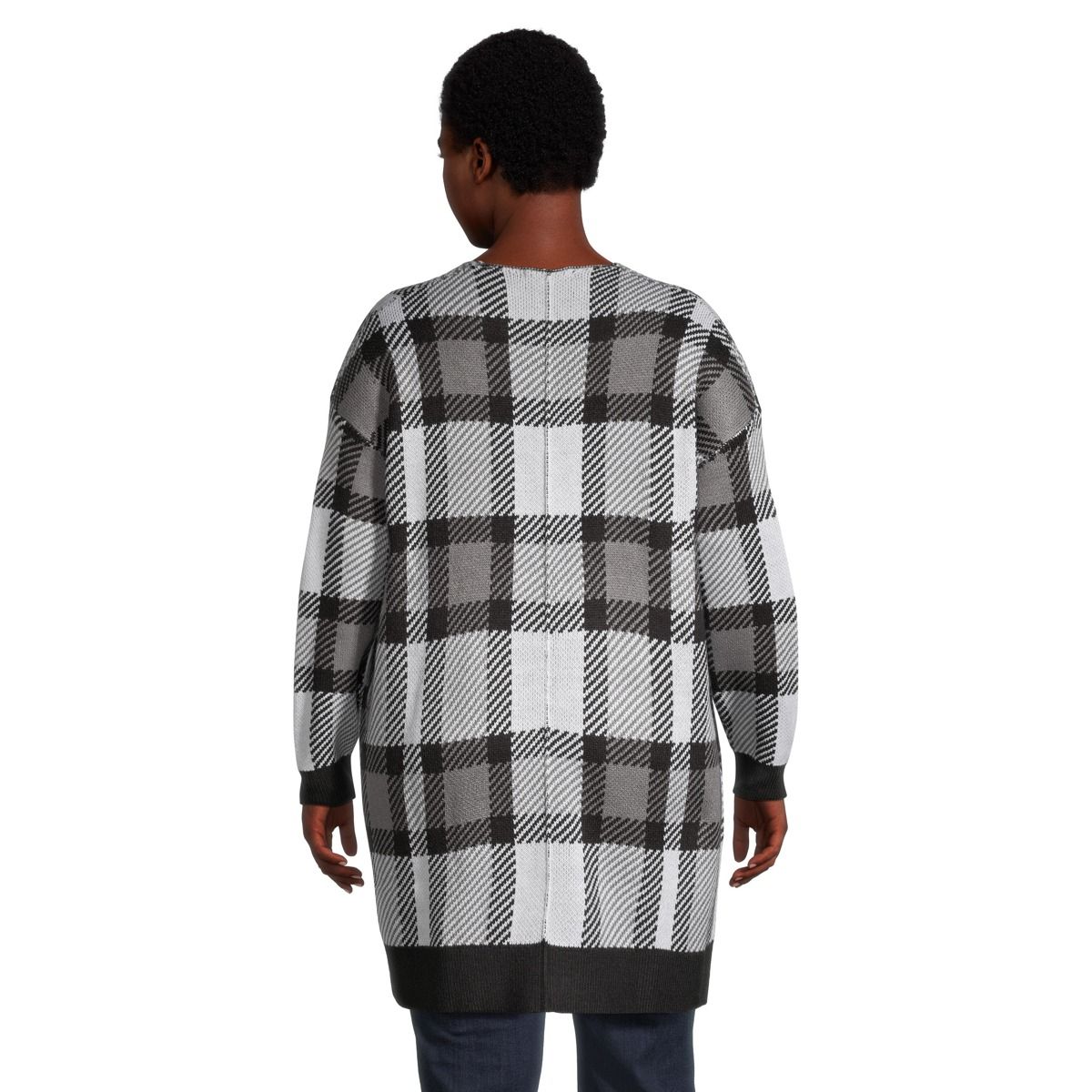 Ripzone Women's Plus Size Rowan Long Cardigan Sweater