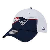 New England Patriots New Era Sideline 39THIRTY Cap Front_Three_Fourths_Angled_Left