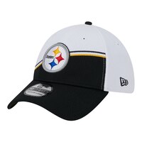 Pittsburgh Steelers New Era Sideline 39THIRTY Cap Front_Three_Fourths_Angled_Left