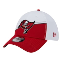 Tampa Bay Buccaneers New Era Sideline 39THIRTY Cap Front_Three_Fourths_Angled_Left