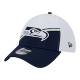 Seattle Seahawks New Era Sideline 39THIRTY Cap Front_Three_Fourths_Angled_Left