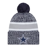 Dallas Cowboys New Era Sideline Knit Hat Front_Flat