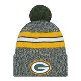 Green Bay Packers New Era Sideline Knit Hat Front_Flat
