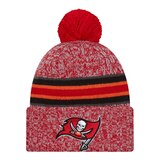 Tampa Bay Buccaneers New Era Sideline Knit Hat Front_Flat