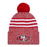 San Francisco 49ers New Era Sideline Knit Hat Front_Flat