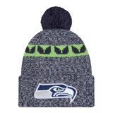 Seattle Seahawks New Era Sideline Knit Hat Front_Flat