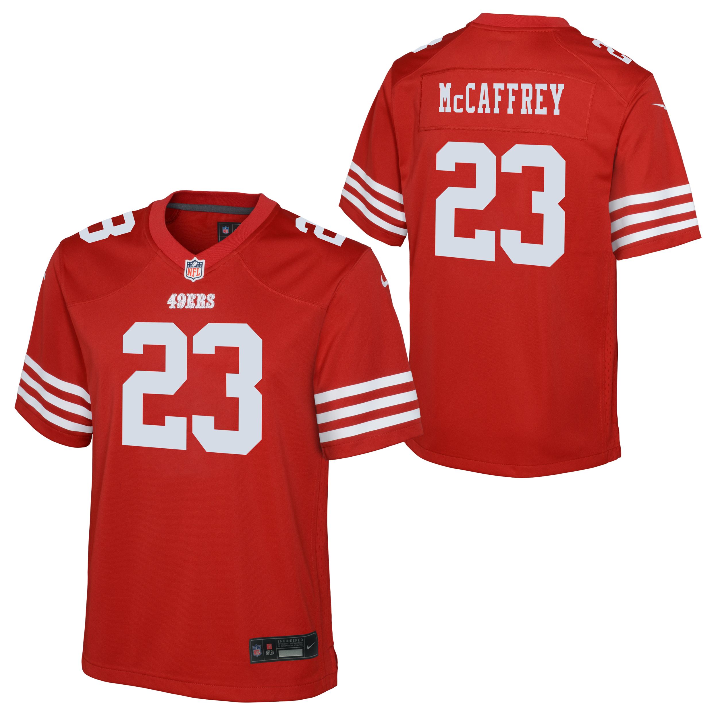 San Francisco 49ers Nike Youth Christian McCaffrey Game Jersey