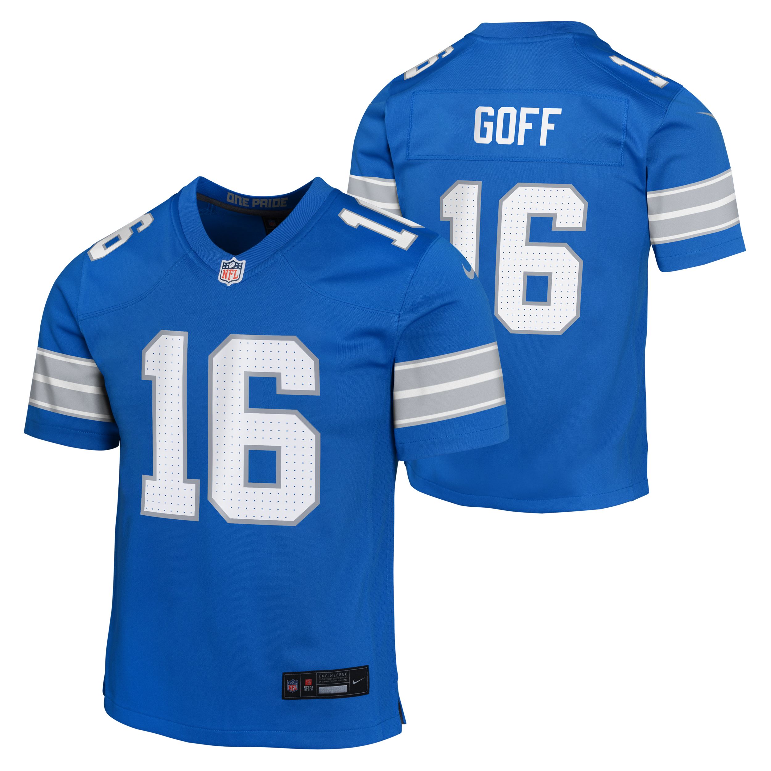 Detroit Lions Nike Youth Jared Goff Game Jersey