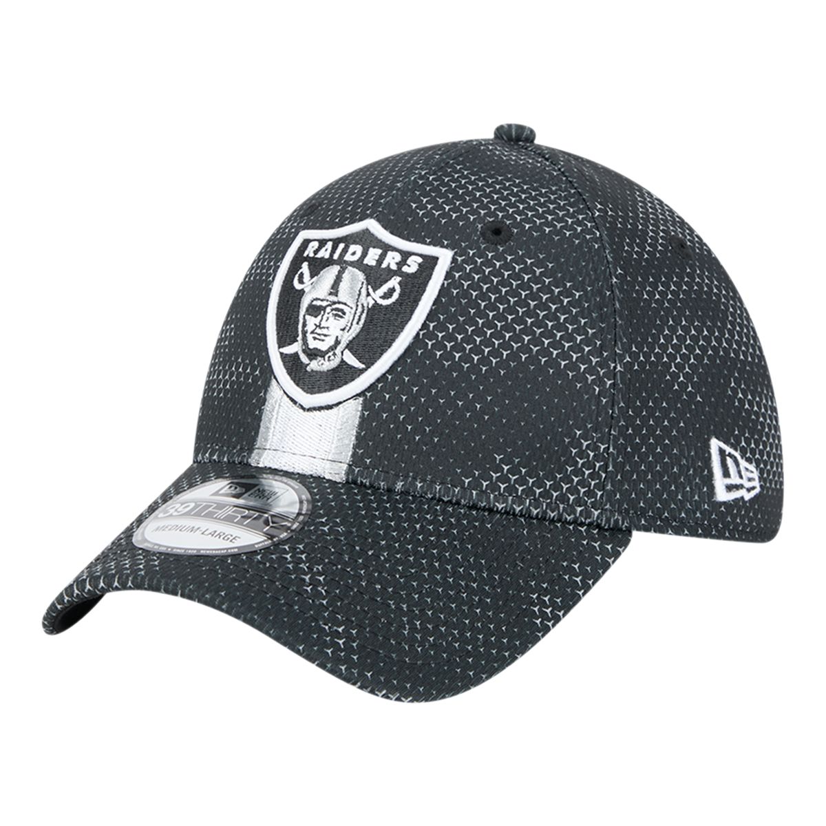 Las Vegas Raiders New Era 24 Sideline 39THIRTY Stretch Fit Cap