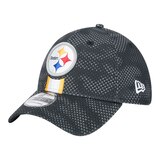 Pittsburgh Steelers New Era 24 Sideline 39THIRTY Stretch Fit Cap Front_Three_Fourths_Angled_Left