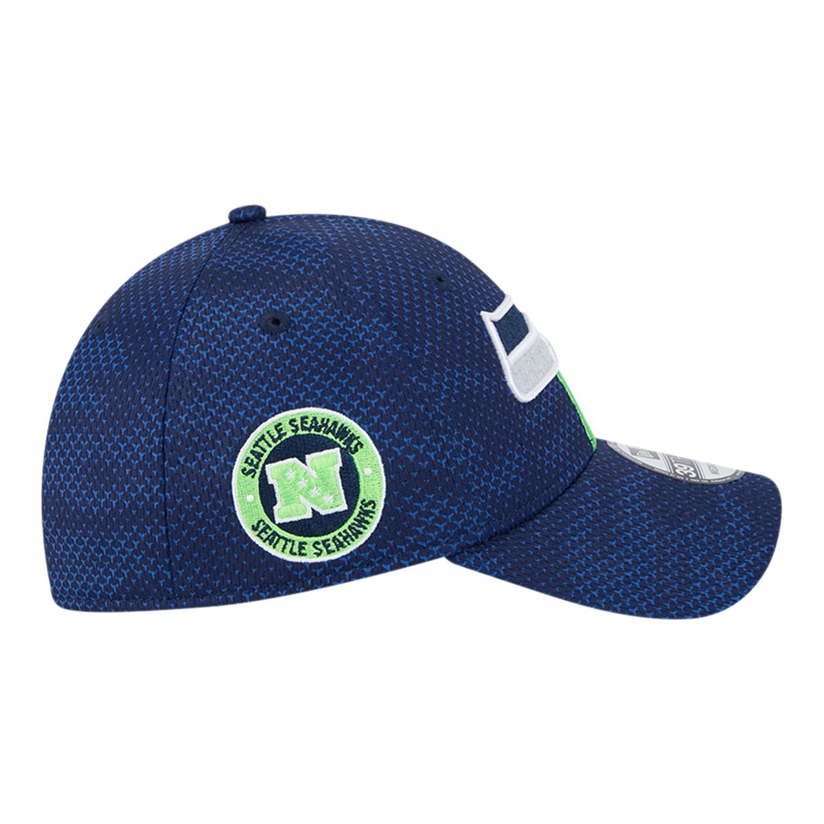 Seattle Seahawks New Era 24 Sideline 39THIRTY Stretch Fit Cap