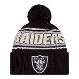 Las Vegas Raiders New Era 2024 Sideline Knit Hat Front_Flat