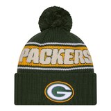 Green Bay Packers New Era 24 Sideline Knit Hat Front_Flat