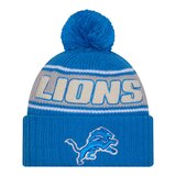 Detroit Lions New Era 24 Sideline Knit Hat Front_Flat