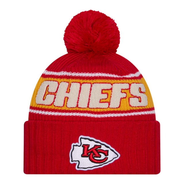 Kansas City Chiefs New Era 24 Sideline Knit Hat