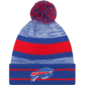 Buffalo Bills New Era Cuffed Pom Knit