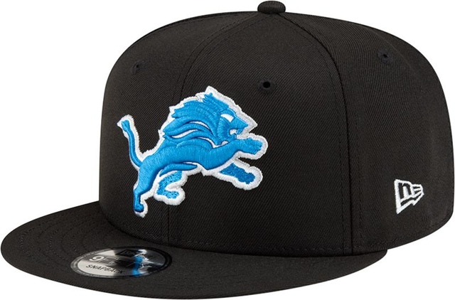 Detroit Lions New Era Basic 9FIFTY Cap Front_Angled_Left
