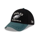 Philadelphia Eagles New Era 2025 Draft 39THIRTY Cap Front_Angled_Left