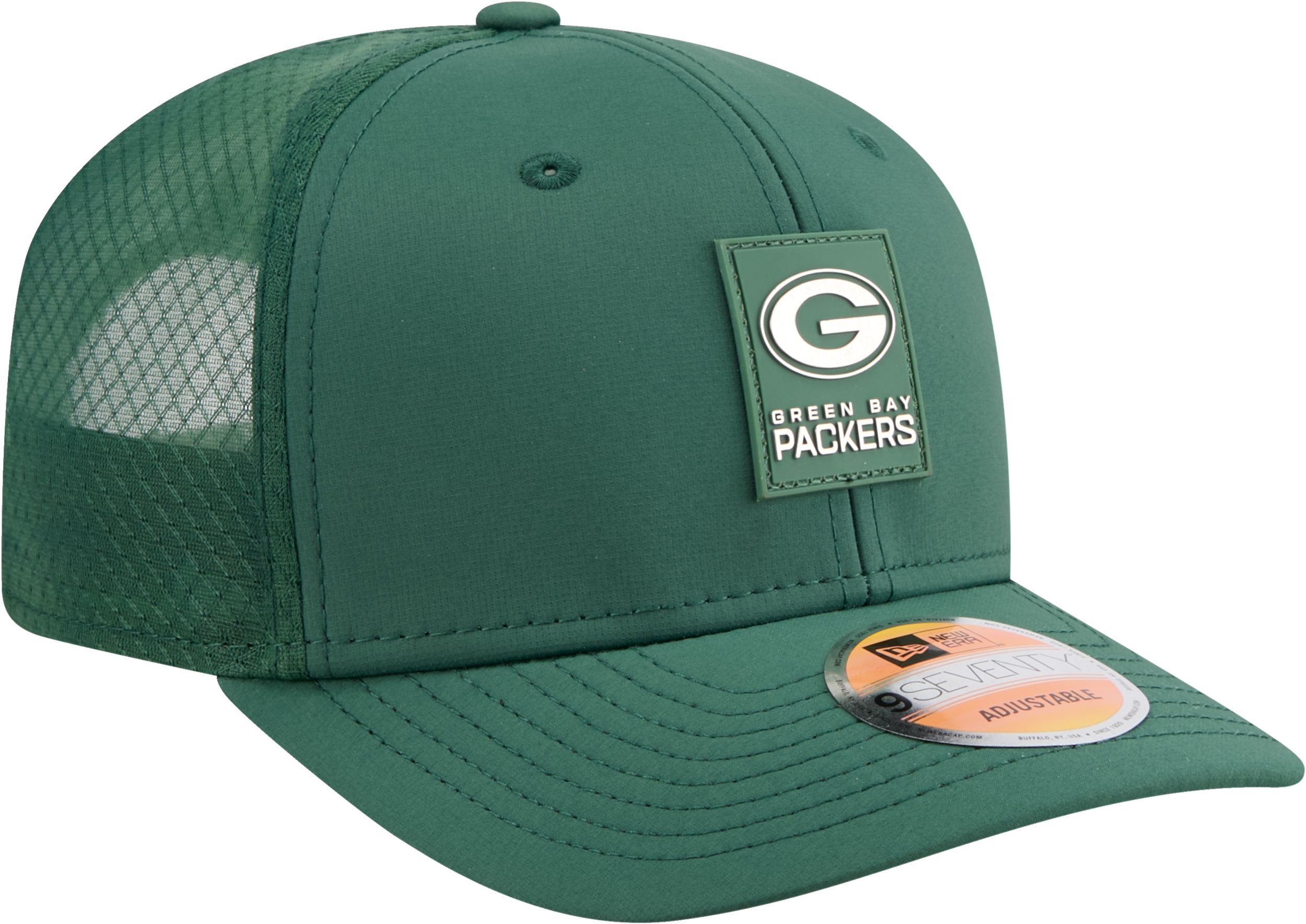 New Era Green Bay Packers 9SEVENTY Sideline Cap Adjustable Snapback Trucker