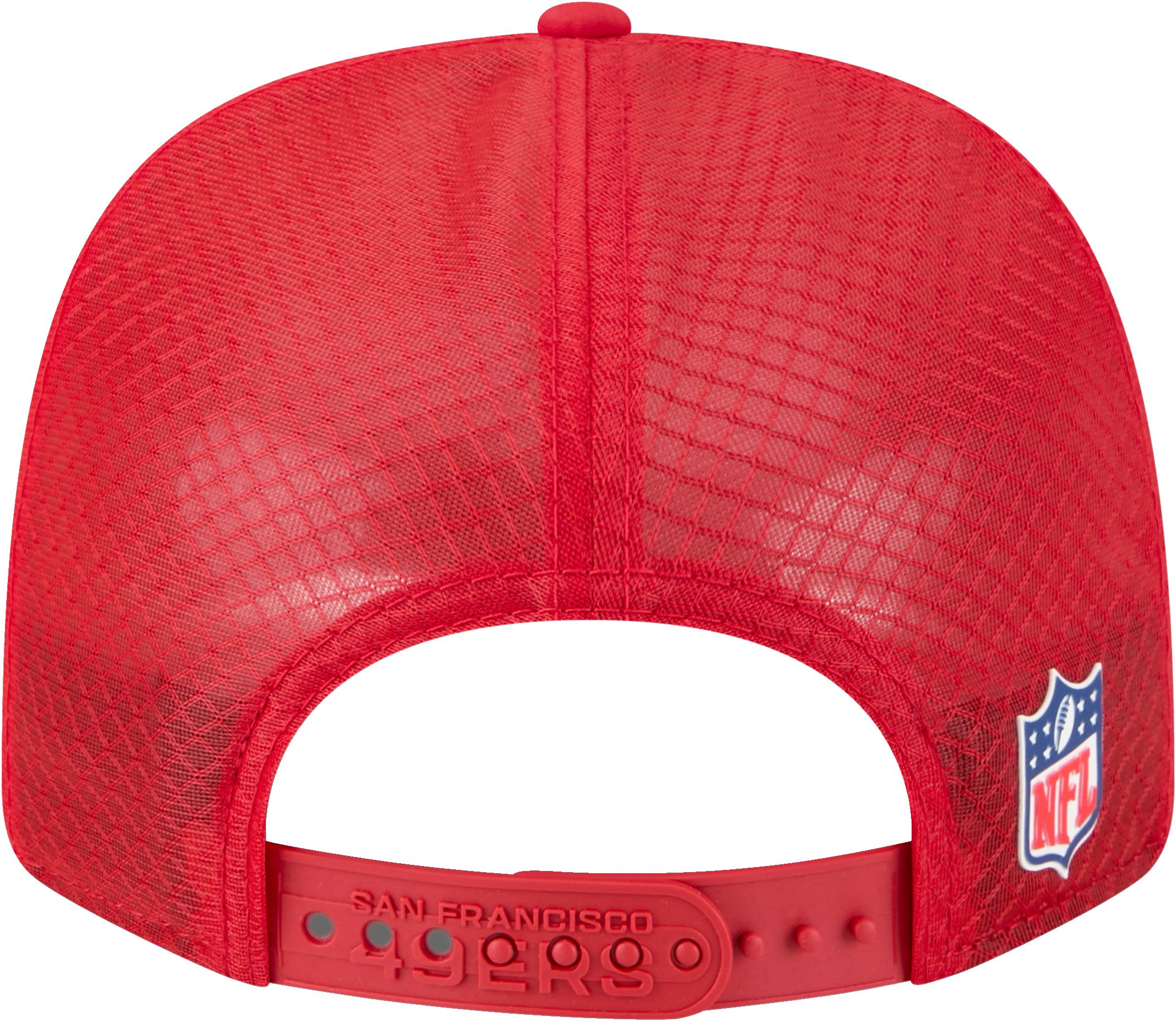New Era San Francisco 49ers 9SEVENTY Sideline Cap, Adjustable Snapback Trucker Cap