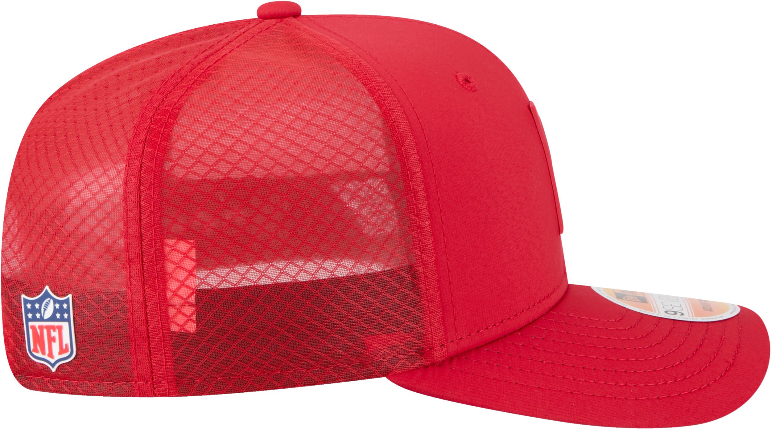 New Era San Francisco 49ers 9SEVENTY Sideline Cap, Adjustable Snapback Trucker Cap