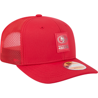 New Era San Francisco 49ers 9SEVENTY Sideline Cap, Adjustable Snapback Trucker Cap Front_Angled_Right