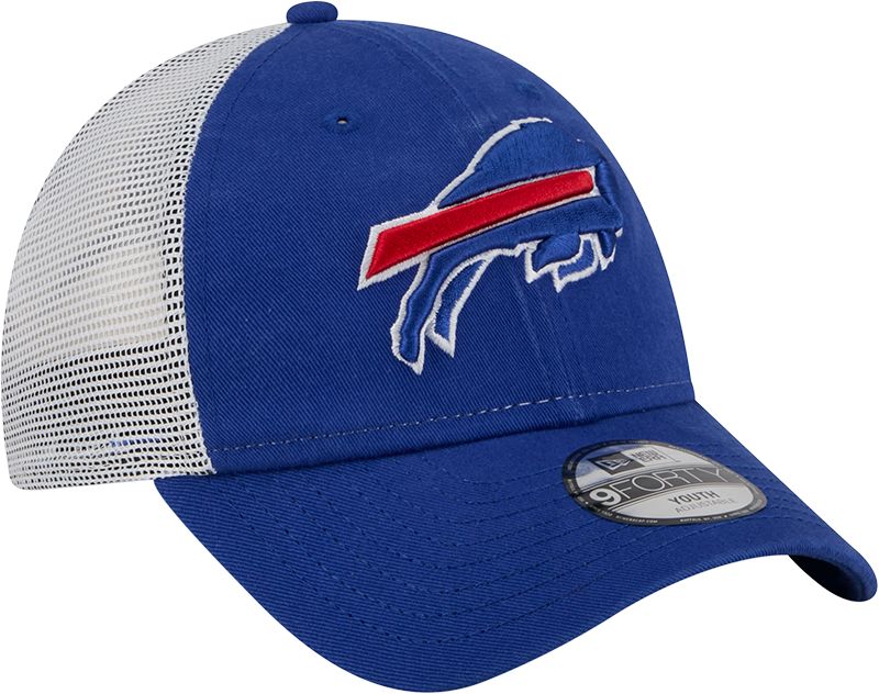 New Era Youth Buffalo Bills 9FORTY Youth Trucker Cap