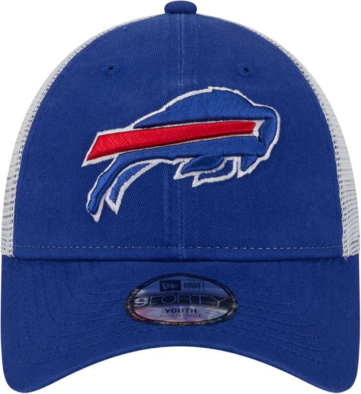 New Era Youth Buffalo Bills 9FORTY Youth Trucker Cap